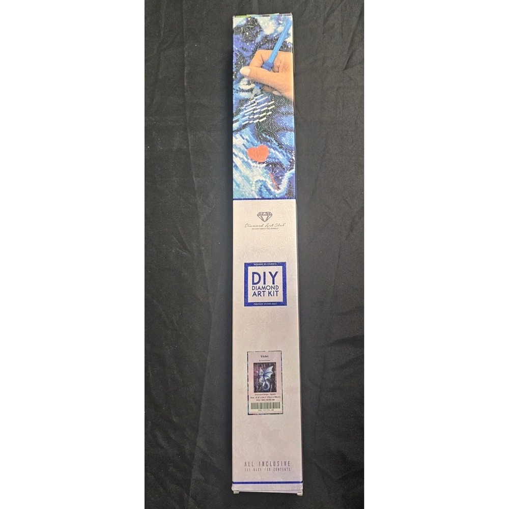 Diamond Art Club DIY Diamond Art Kit Violet 27.6" x 34.7"
